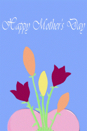 Budding Flowers ecard