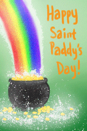 Rainbow Into Pot ecard