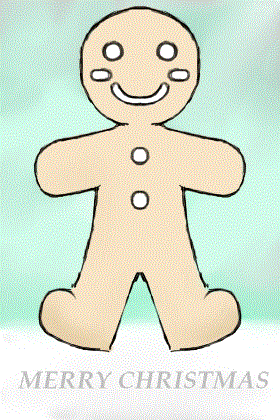 Dancing Gingerman ecard