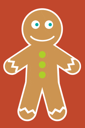 Gingerbread ecard