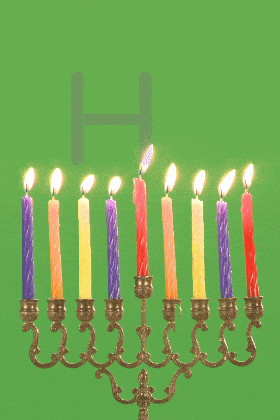 Menorah Video ecard
