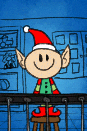 Elf Toys ecard