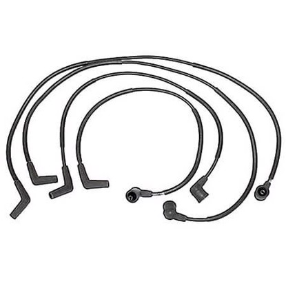 Set Cavi Accensione Denso 671-4313 Con Nucleo Kevlar E Guaina Silicone - 5