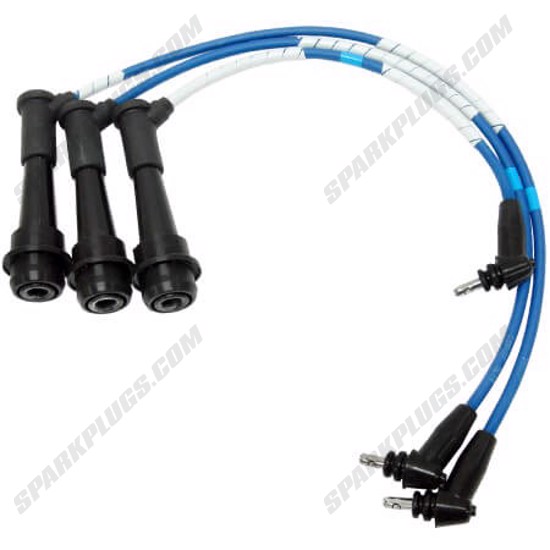 Kit Cavi Candele NGK NX07 (6399), Set Per Accensione Auto, Affidabili E Resistenti
