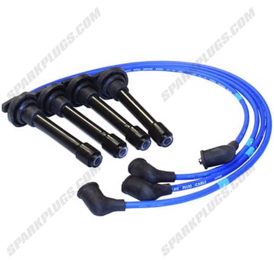 Honda Prelude Spark Plug Wires NGK Spark Plug Wire Set HE65 With Platinum Plugs Zfr5fgp For 666951