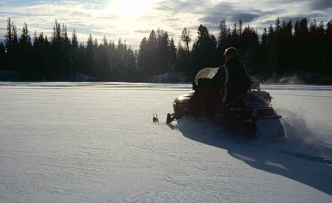 SLED SLIDING AWAY!!! by Montana Grant - Montana Hunting and