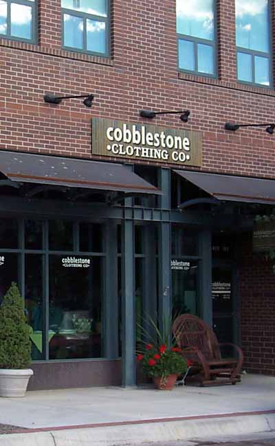 Cobblestone Clothing Co. header image