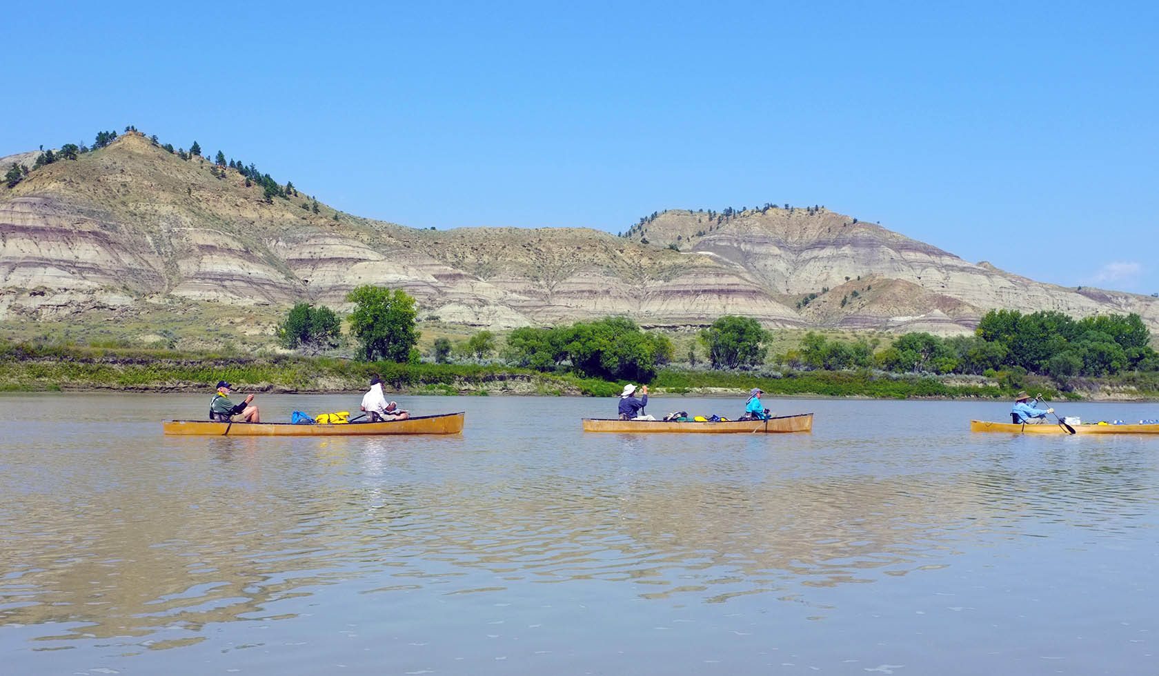 Upper Missouri River Canoe Guides