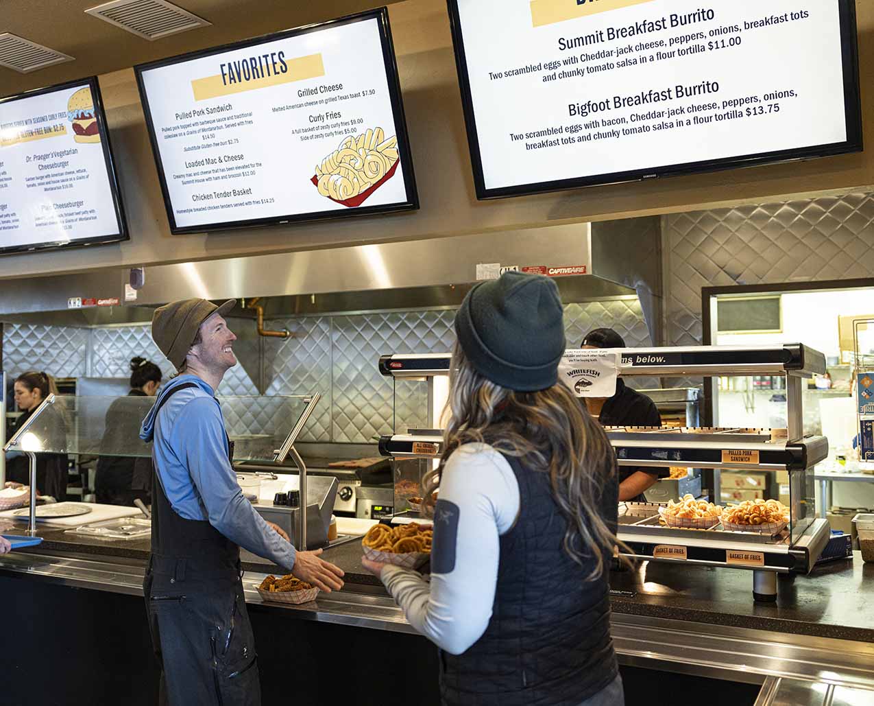 Dining at Whitefish Mountain Resort