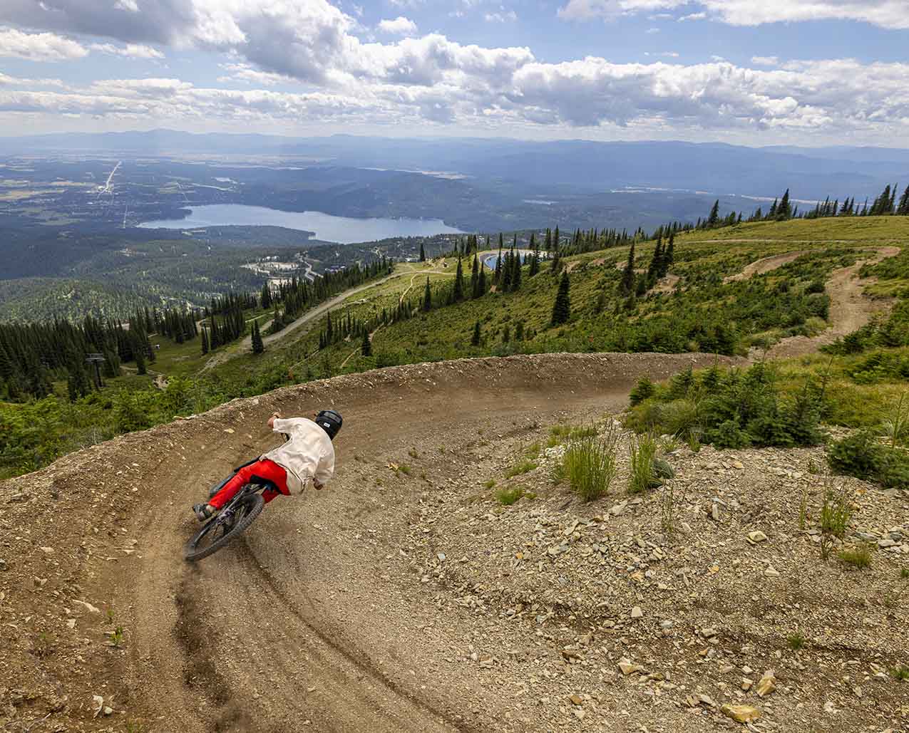 Mountain Biking at Whitefish Mountain Resort