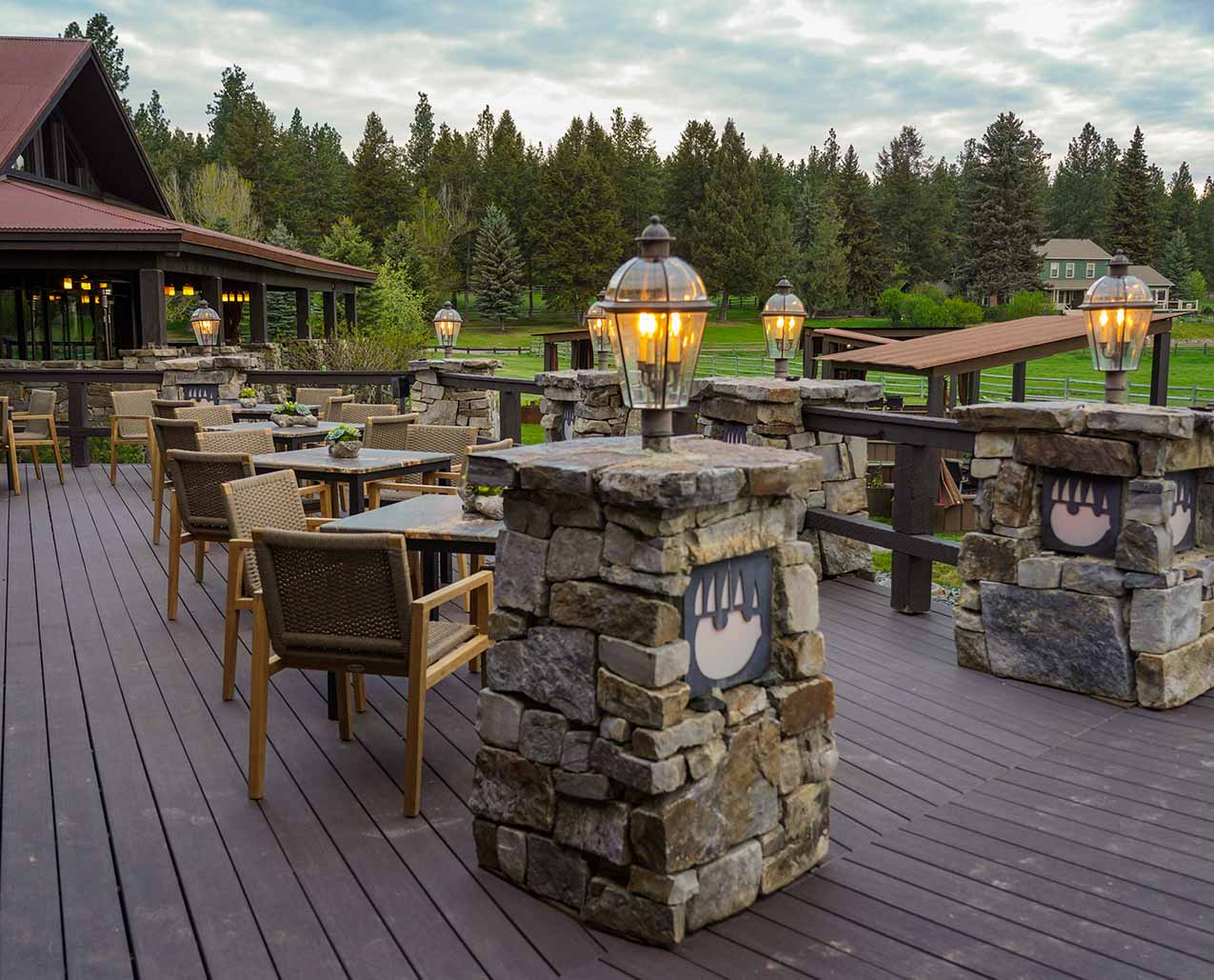 Trough at the Resort at Paws Up