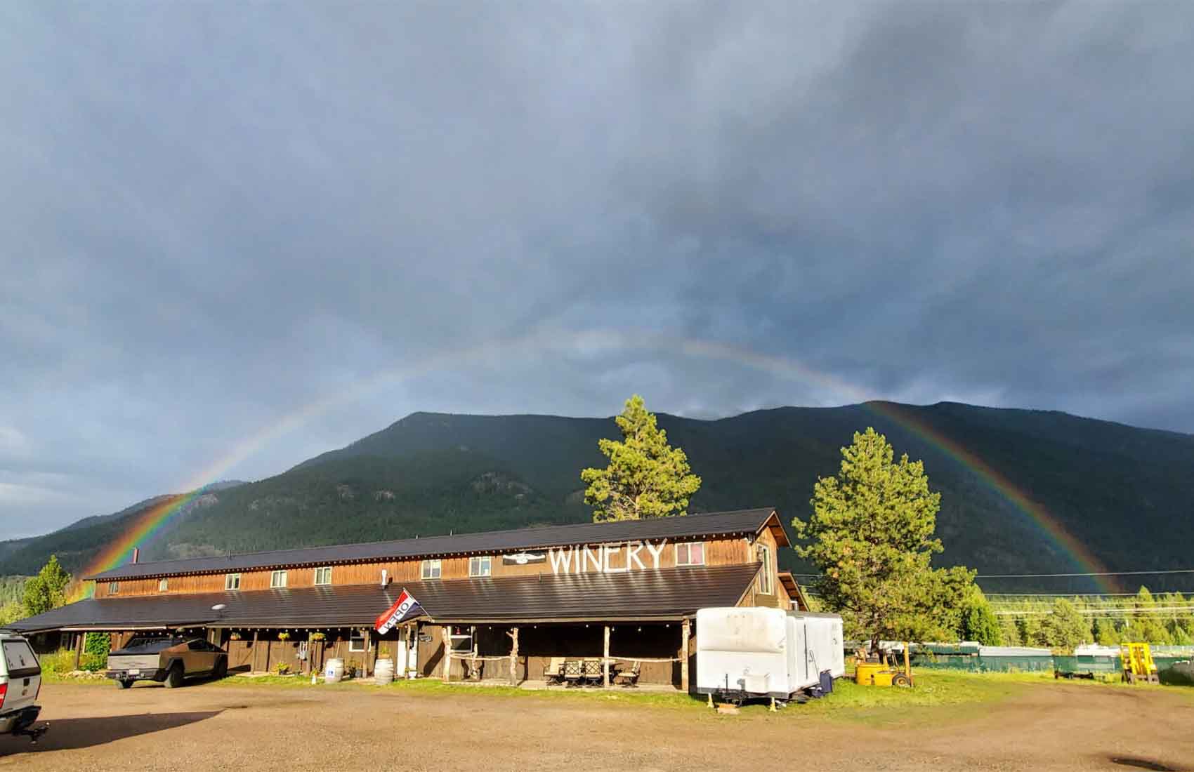 A photo of White Raven Winery