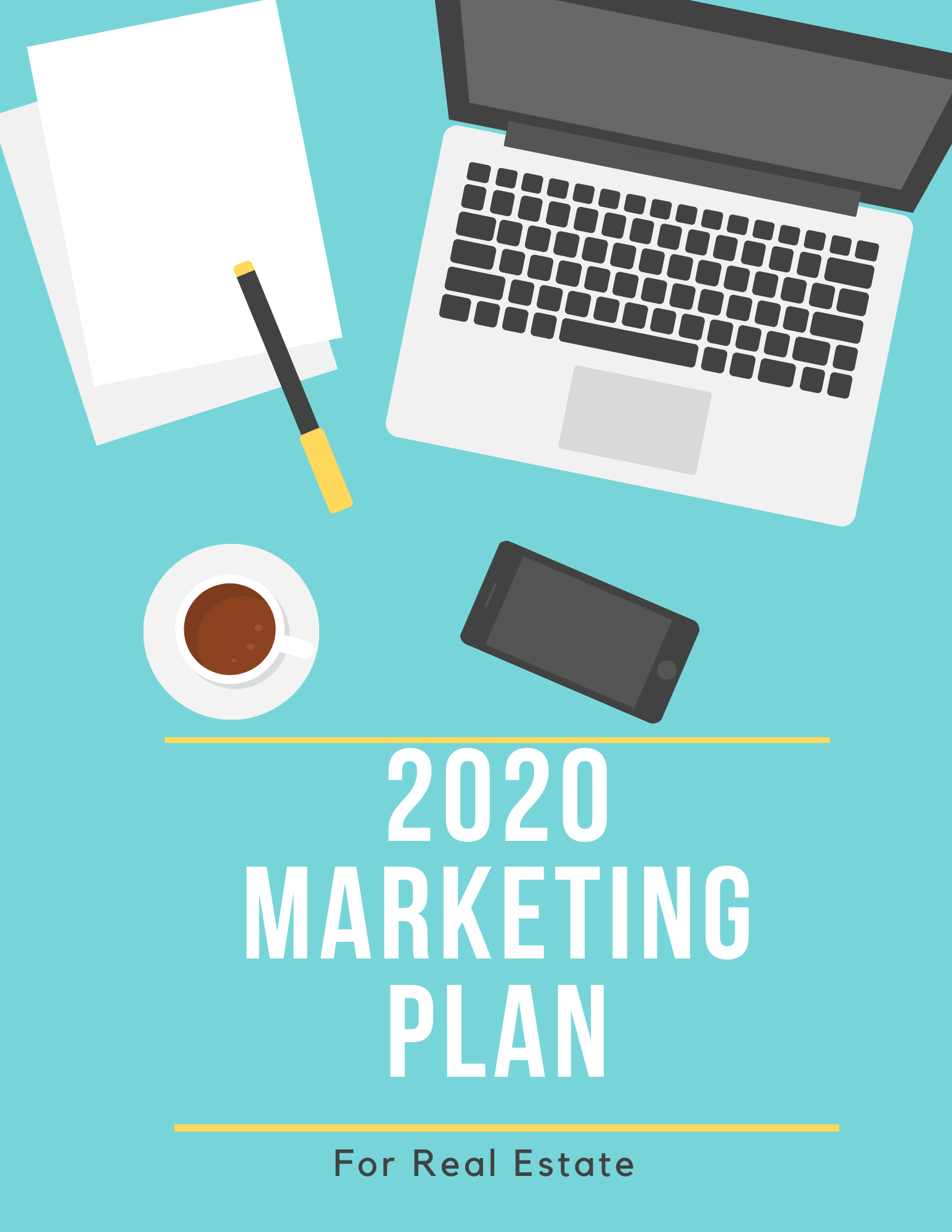 Blue-2020 Marketing Plan-Cover
