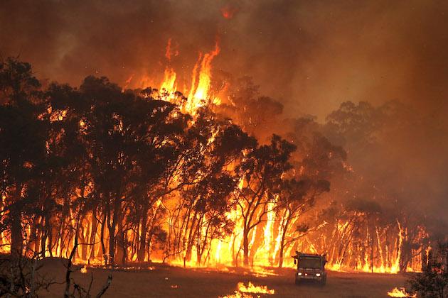 ships and aircraft deployed to fight raging australian fires