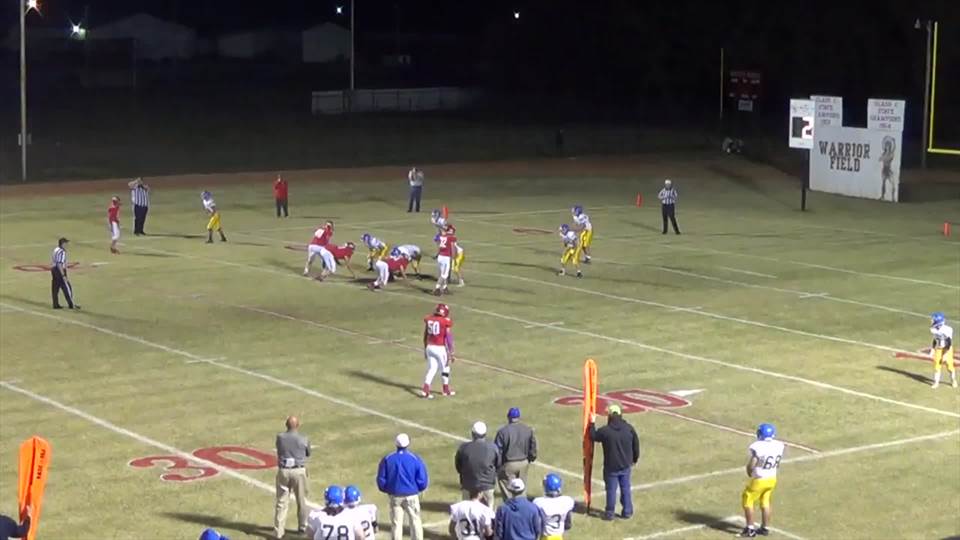 Maysville HS Football Video "Gunner Aprill's highlights Thackerville