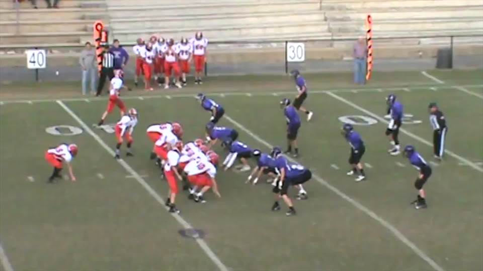 Geraldine HS Football Video "Kobe Hill's highlights Junior High 2018