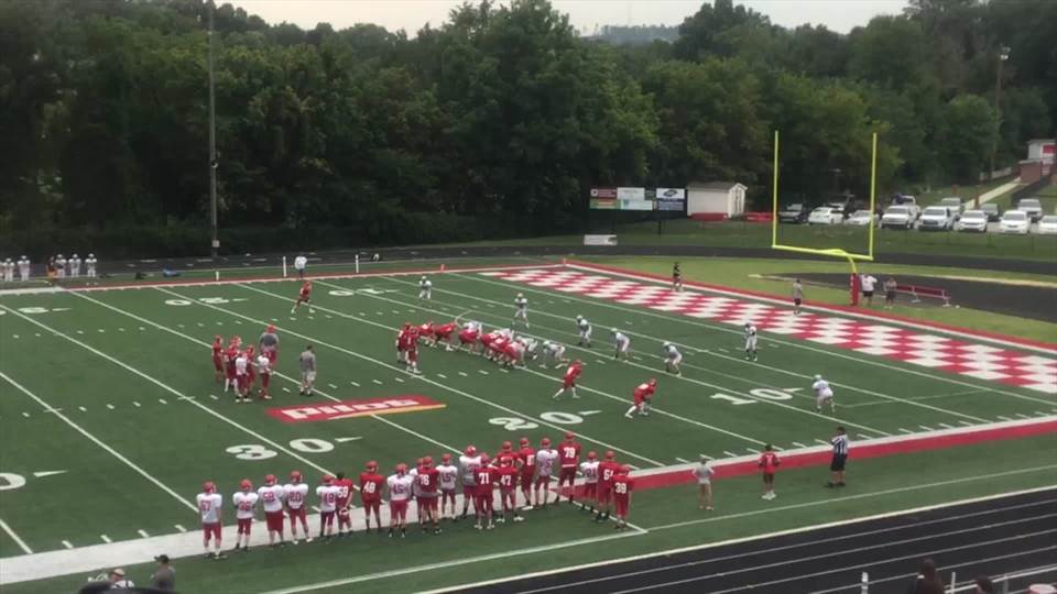 Halls HS Football Video "Paul Bartolomeo's highlights Walker Valley