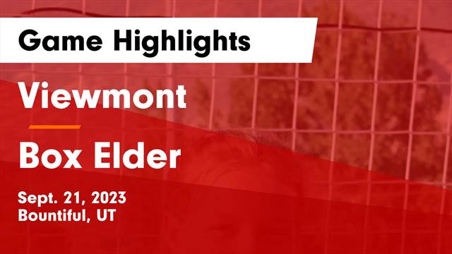 Viewmont High School (Bountiful, UT) Girls Varsity Soccer