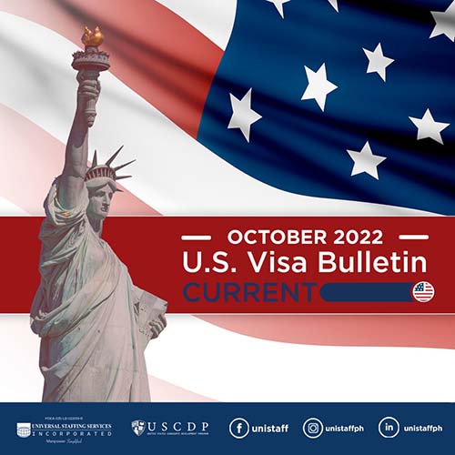 Monthly US Visa Bulletin For PH Nurses | October 2022