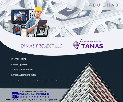 Tamas Project LLC’s 2018 Manpower Requirements and Future Projects