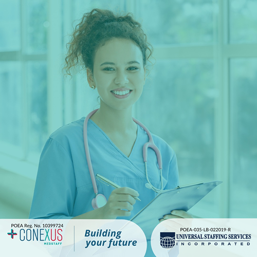 Conexus MedStaff - Officially Universal Staffing’s Partner in U.S. Healthcare Placements
