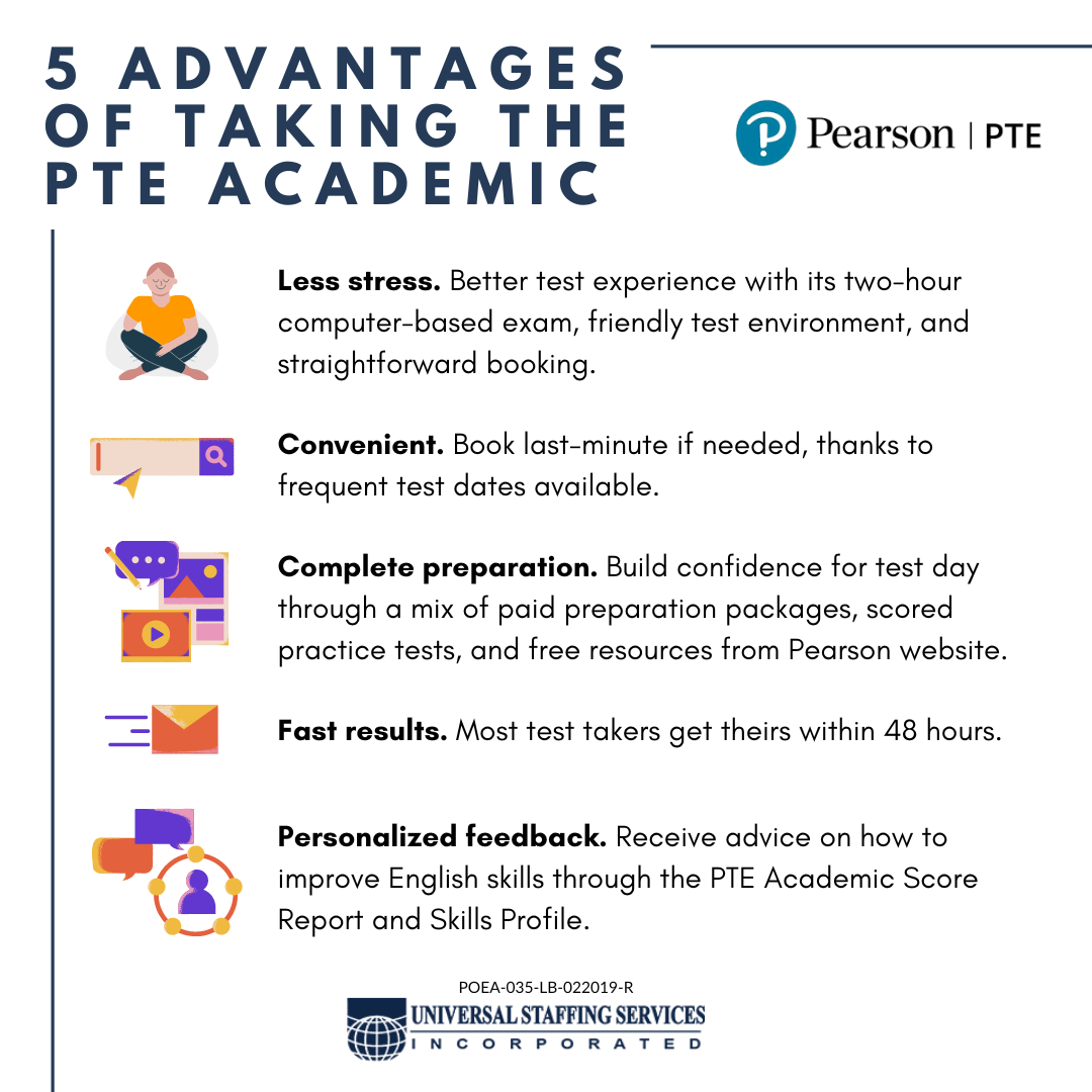 5 Advantages of Taking the PTE Academic