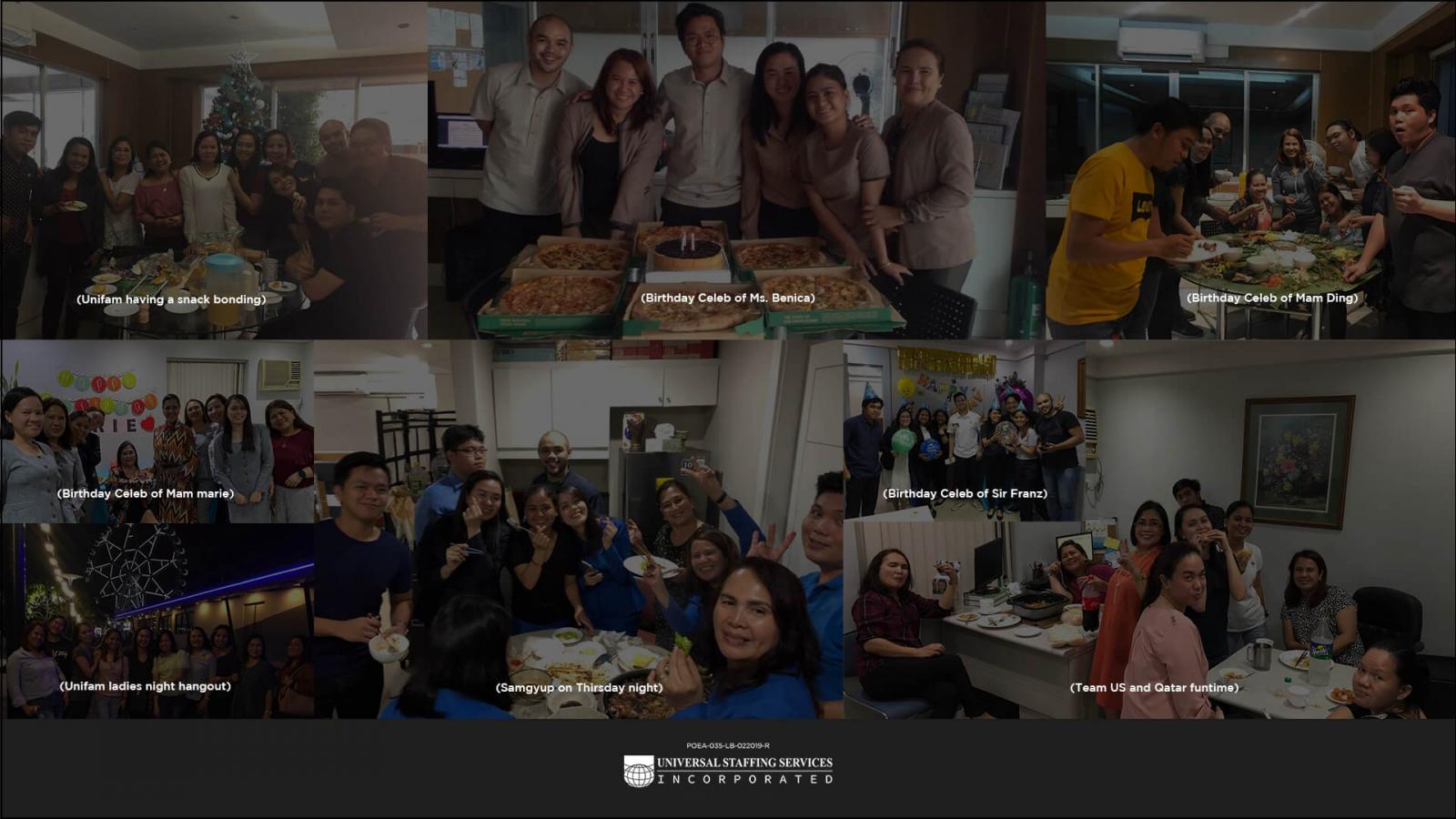 Reminiscing about #TeamUnistaff lunches 