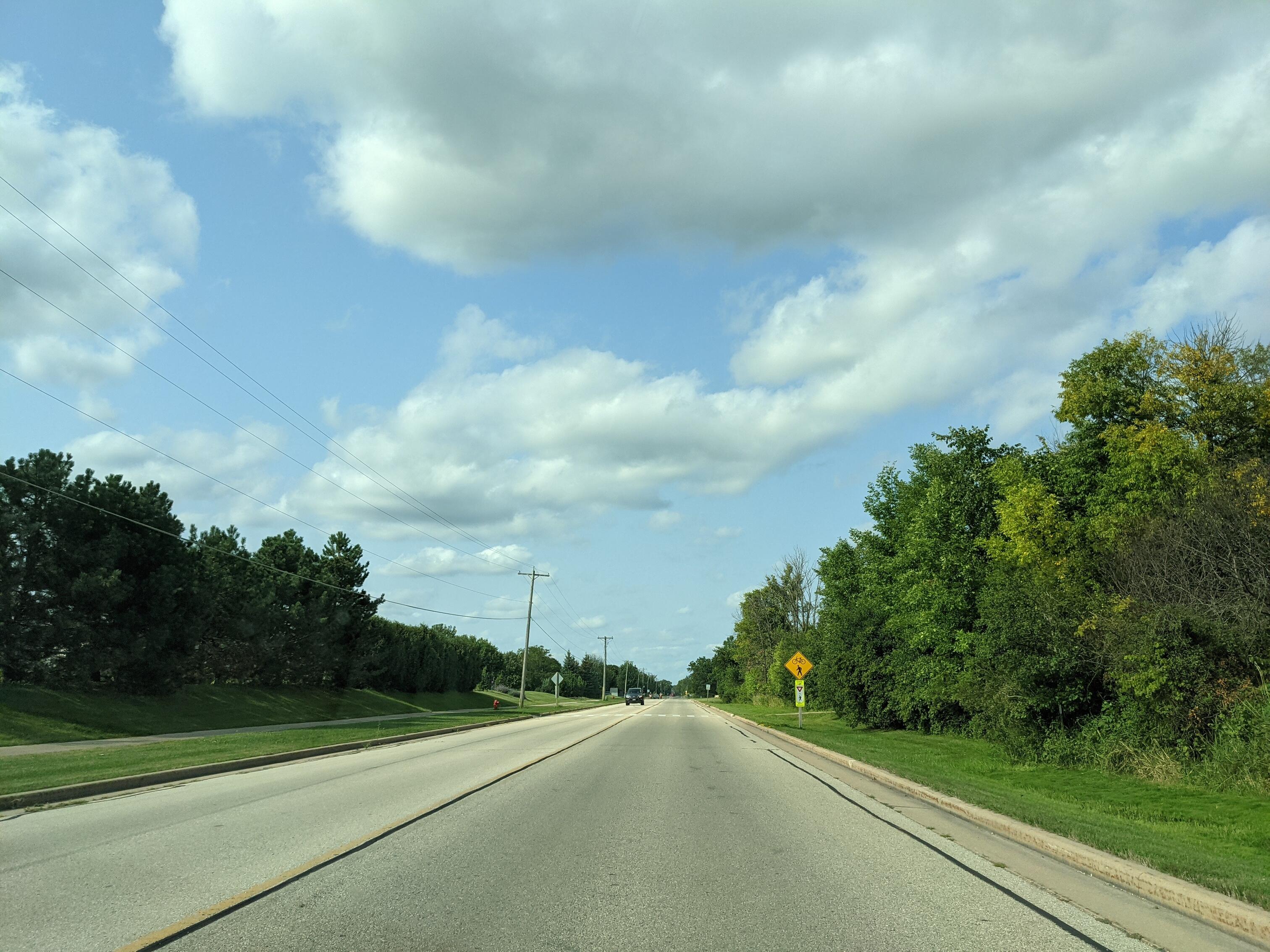 Trail along Pigeon Road, Village of Sherwood