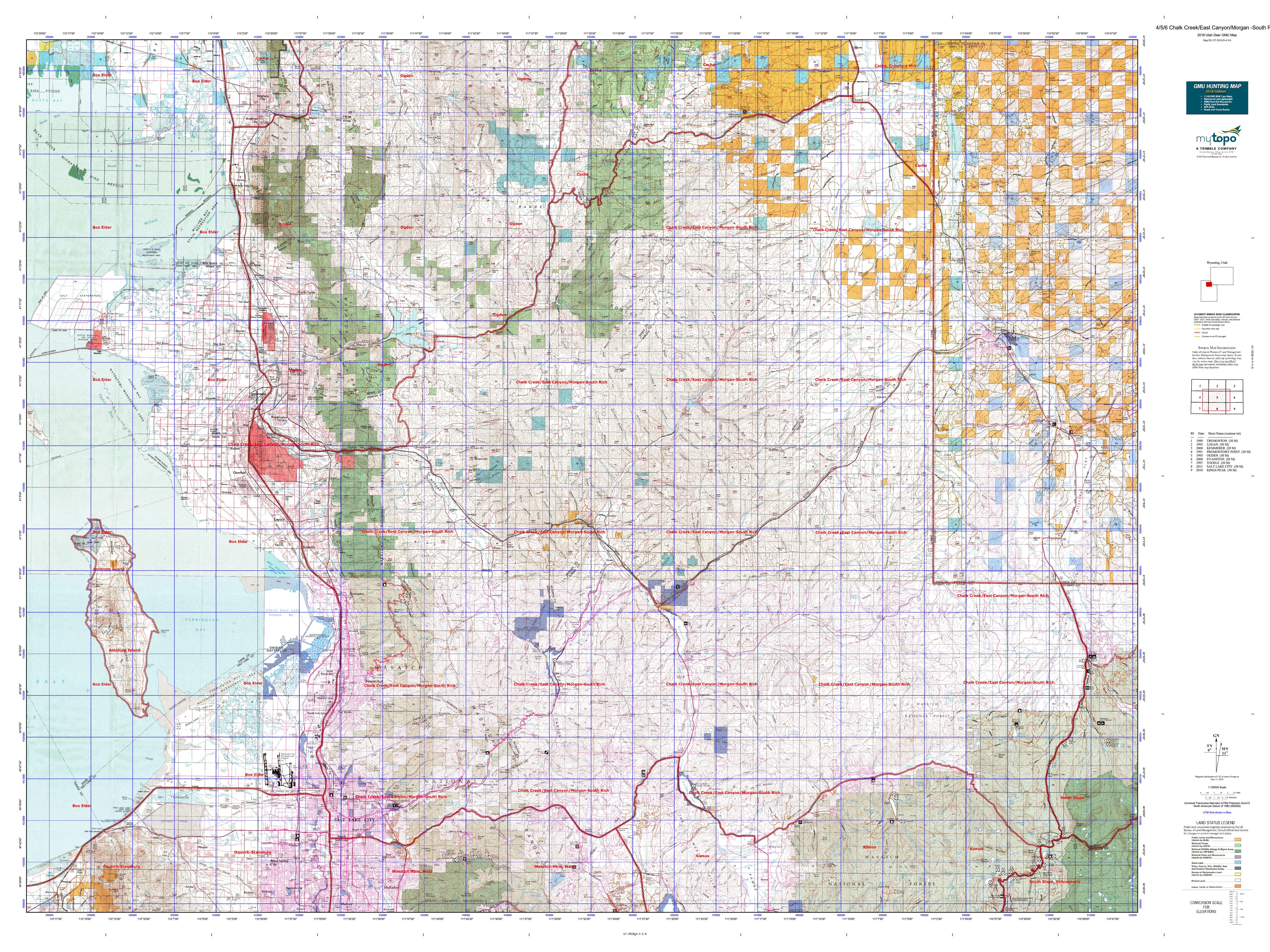 Utah Dwr Maps - 8f5a8gv