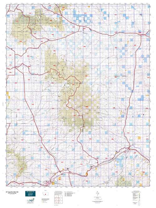 MT Deer/Elk GMU 580 Map MyTopo
