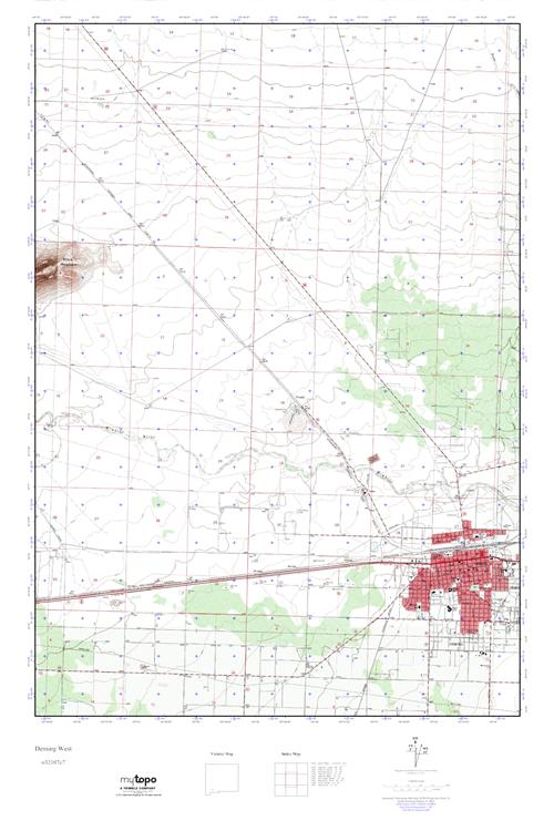 Deming Nm Zip Code Map Map