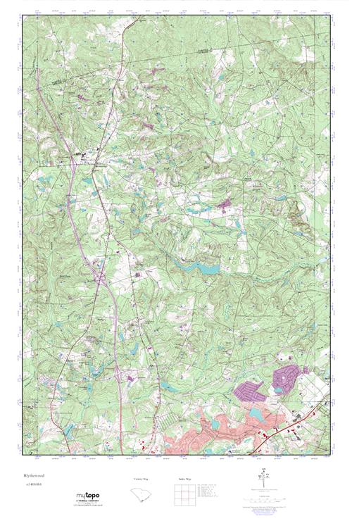 Blythewood Sc Zip Code Map United States Map