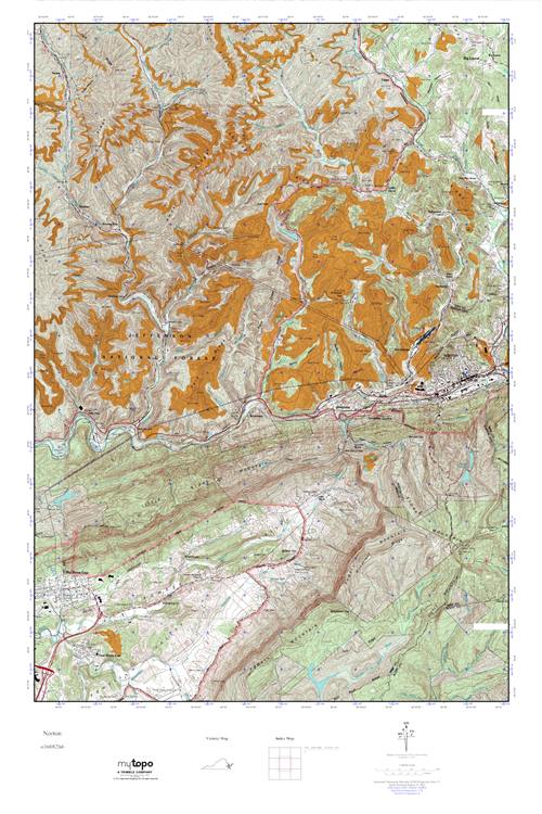 Norton Va On Map at Polly Bowser blog