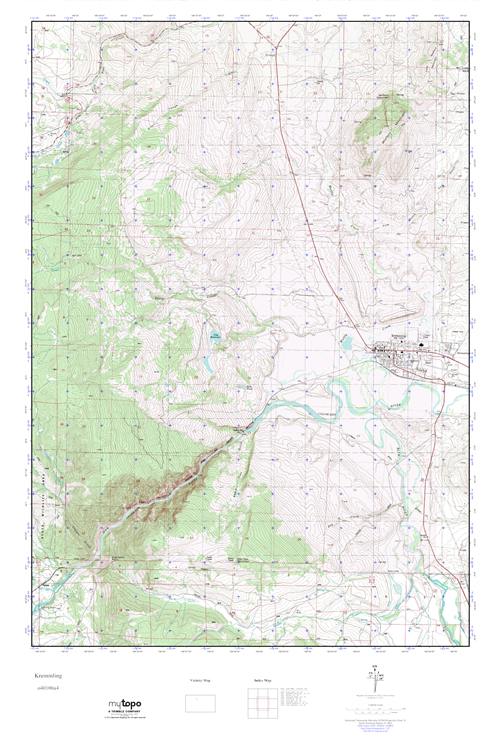 MyTopo Kremmling, Colorado USGS Quad Topo Map
