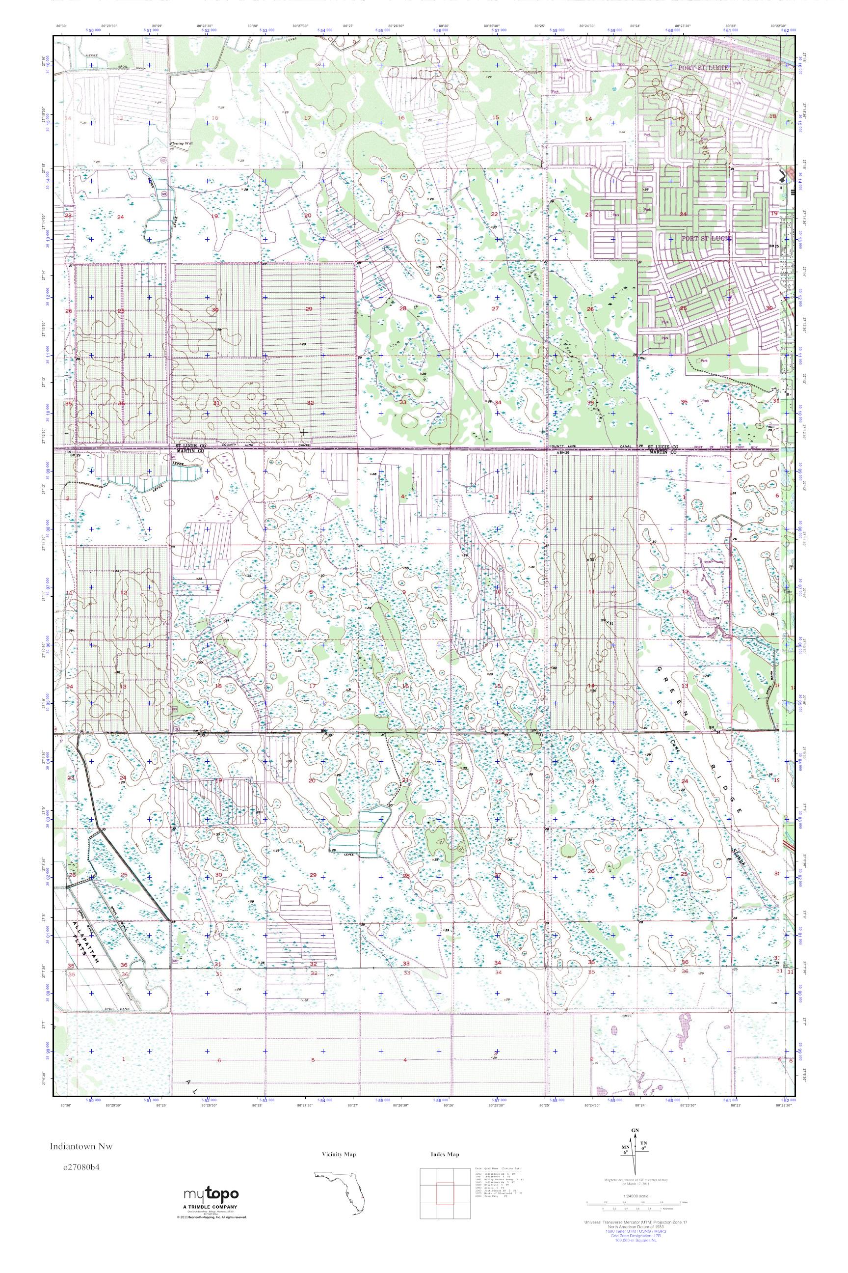 Indiantown Florida Map - O27080b4 