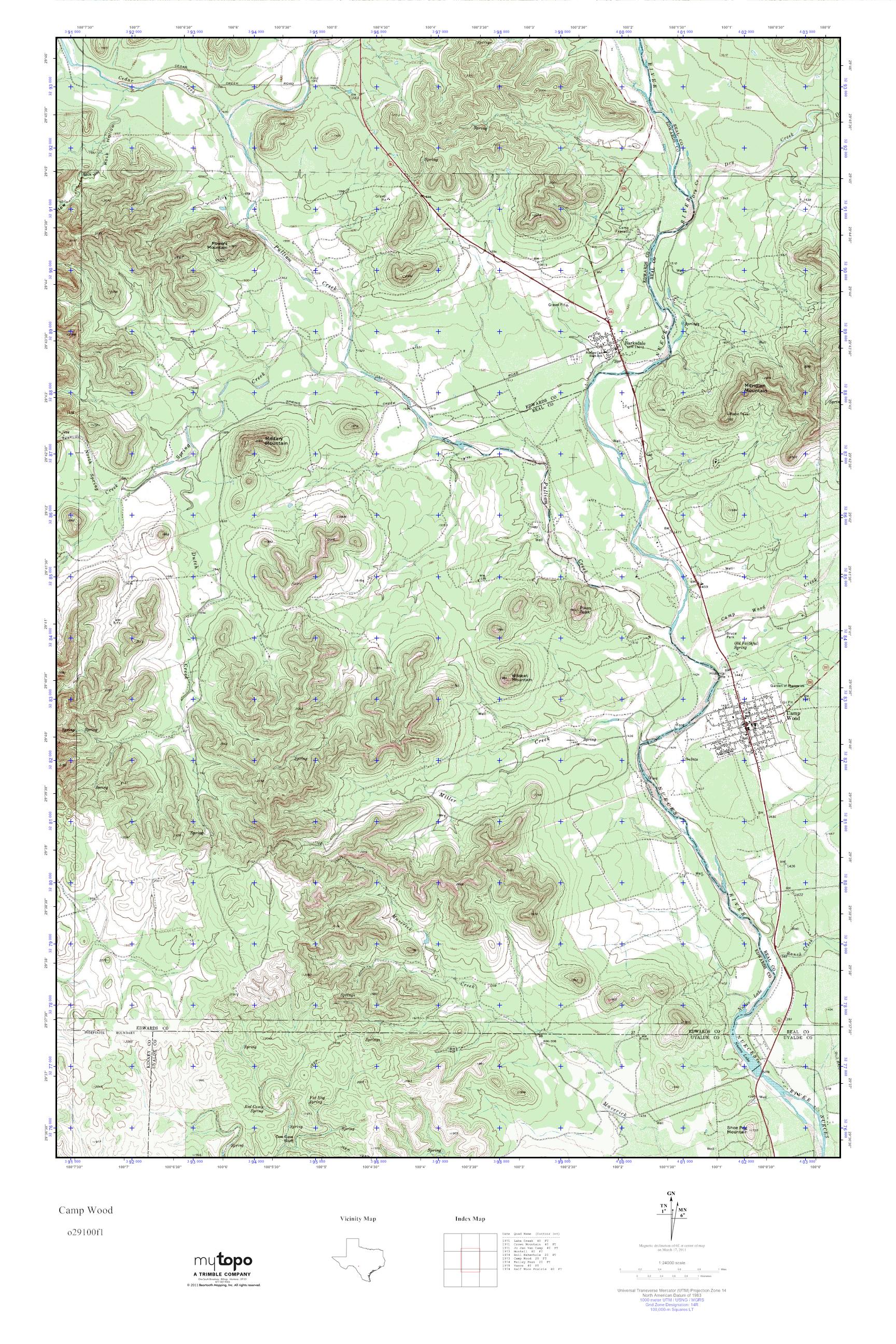 mytopo-camp-wood-texas-usgs-quad-topo-map