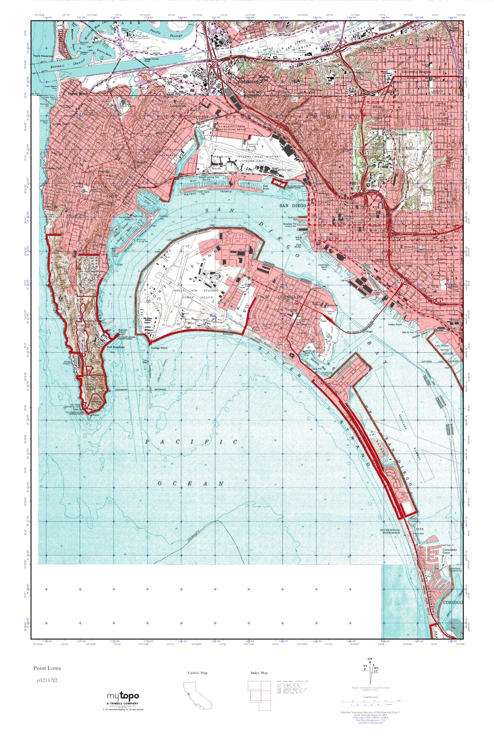 mytopo-point-loma-california-usgs-quad-topo-map