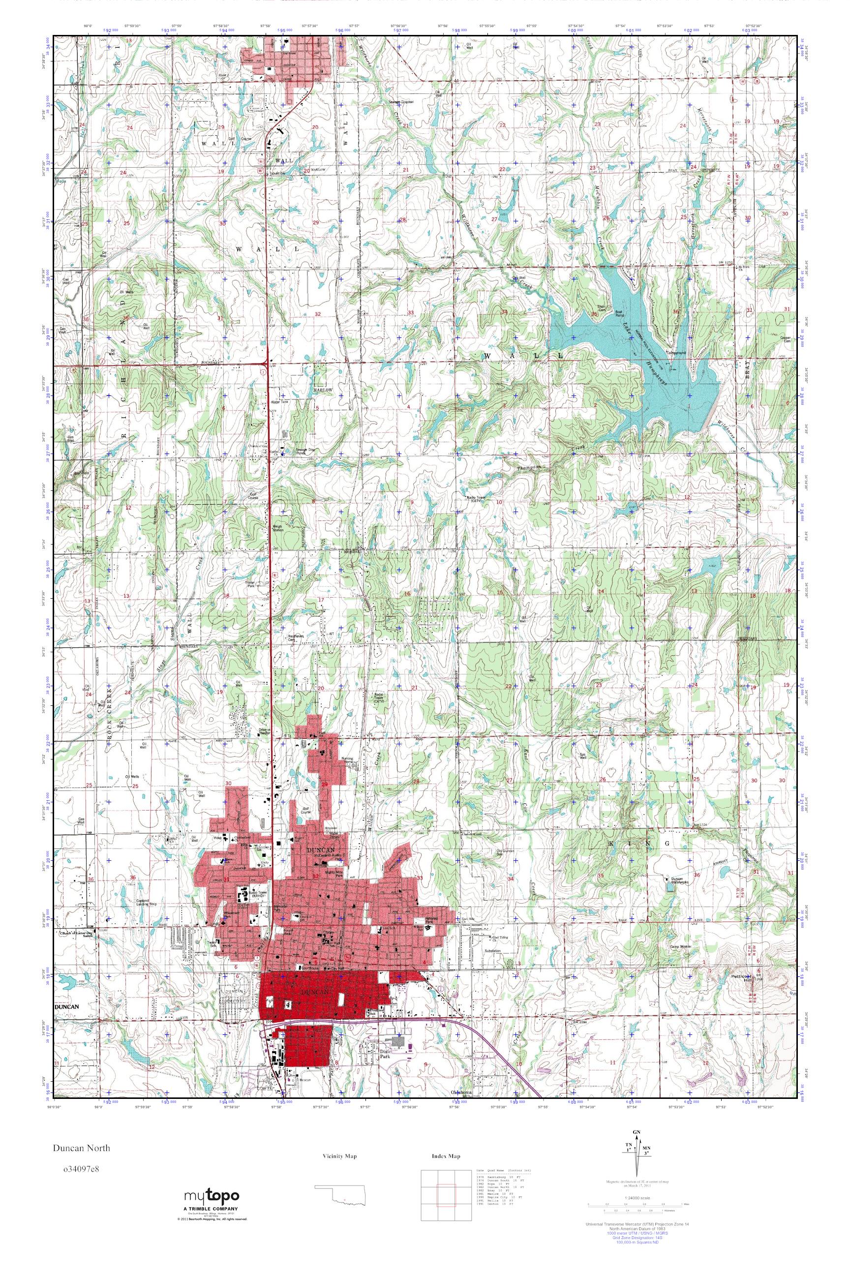 Duncan Oklahoma Zoning Map at Brad Larson blog