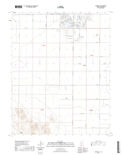 MyTopo Arizona City, Arizona USGS Quad Topo Map