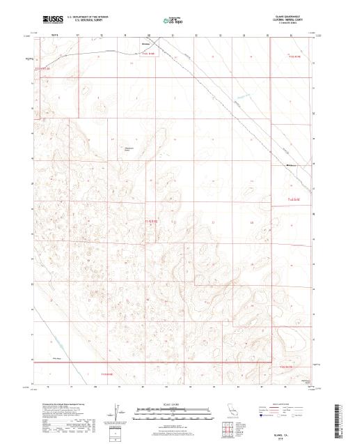 MyTopo Glamis California USGS - CA Glamis 20180905 TM Geo Sm