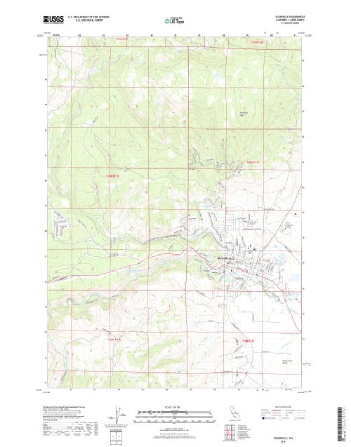 MyTopo Susanville California USGS - CA Susanville 20180906 TM Geo Sm