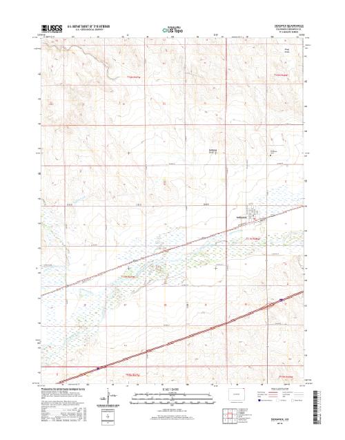 MyTopo Sedgwick, Colorado USGS Quad Topo Map