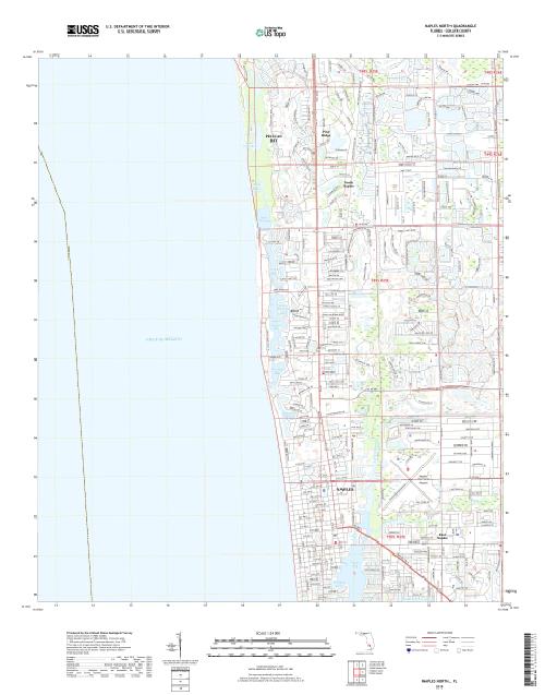 MyTopo Naples North, Florida USGS Quad Topo Map