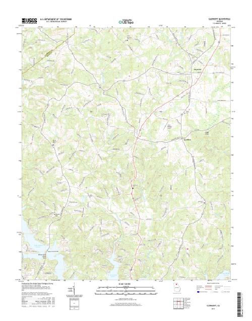 MyTopo Clermont, USGS Quad Topo Map