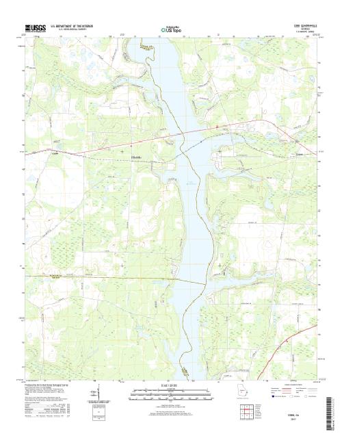MyTopo Cobb, USGS Quad Topo Map