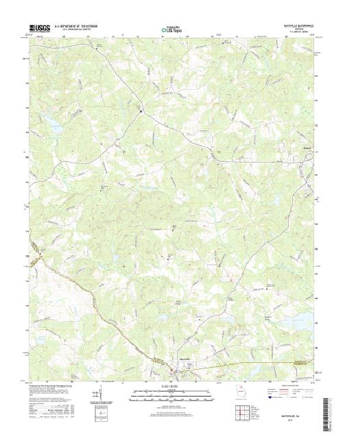 MyTopo Maysville, USGS Quad Topo Map