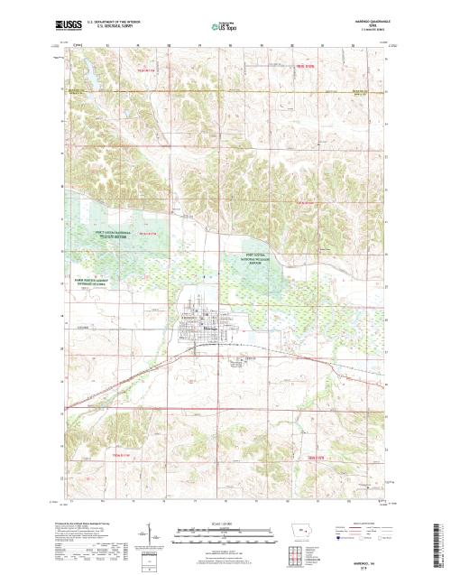MyTopo Marengo, Iowa USGS Quad Topo Map