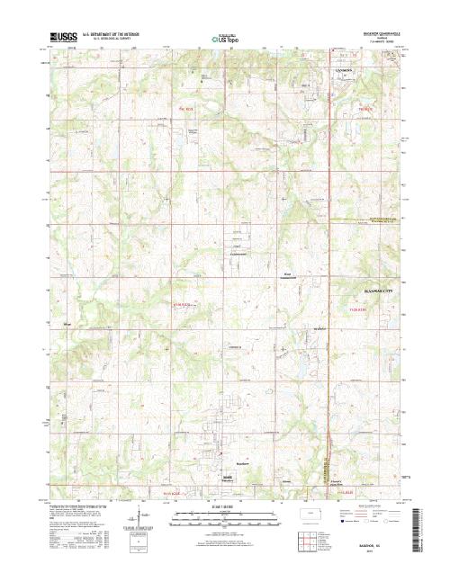 MyTopo Basehor, Kansas USGS Quad Topo Map