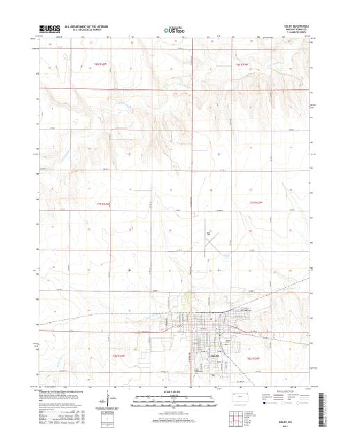 MyTopo Colby, Kansas USGS Quad Topo Map