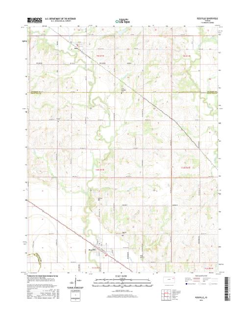 MyTopo Rossville, Kansas USGS Quad Topo Map